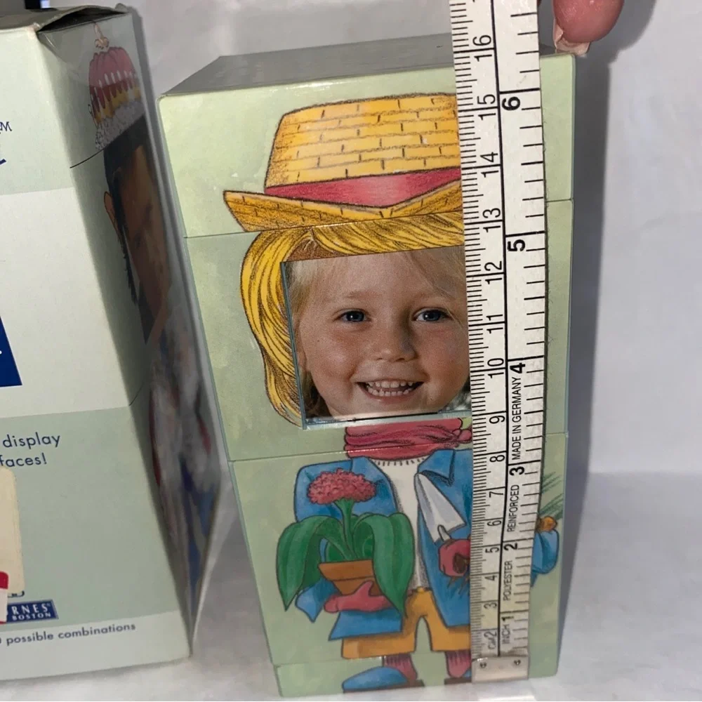 BURNES Mix ‘N Match Photo Puzzle Frame “My Way” Vintage 2000